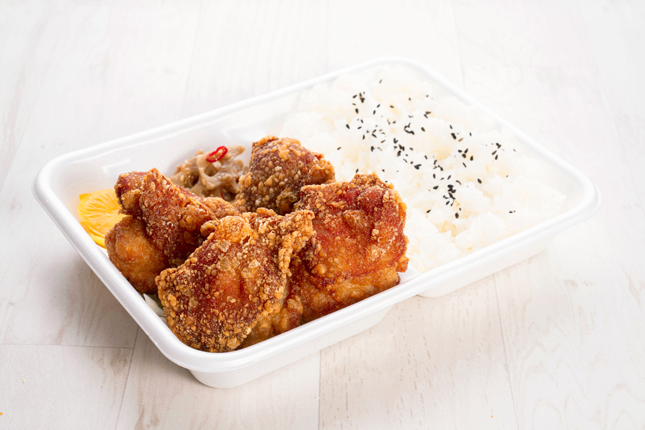 写真:から揚げ弁当(熟成しょうゆ)